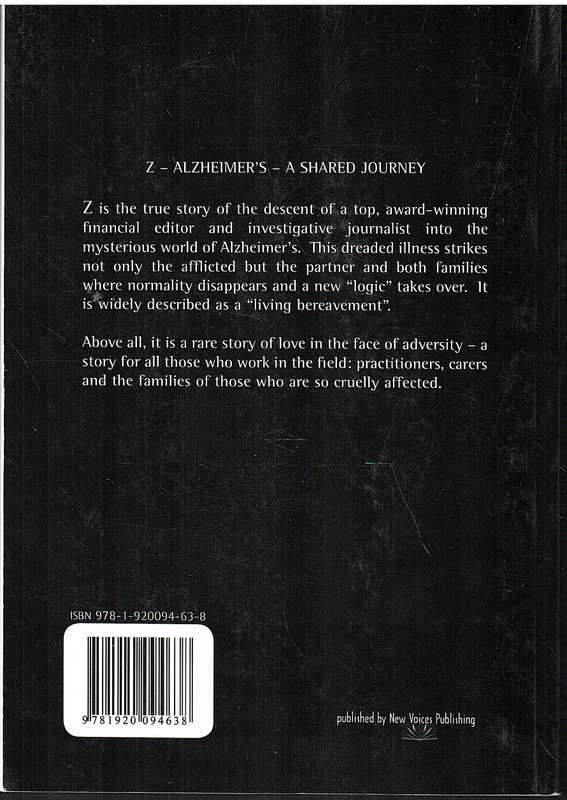 Z: Alzheimer's A Shared Journey - Bernard Gosschalk