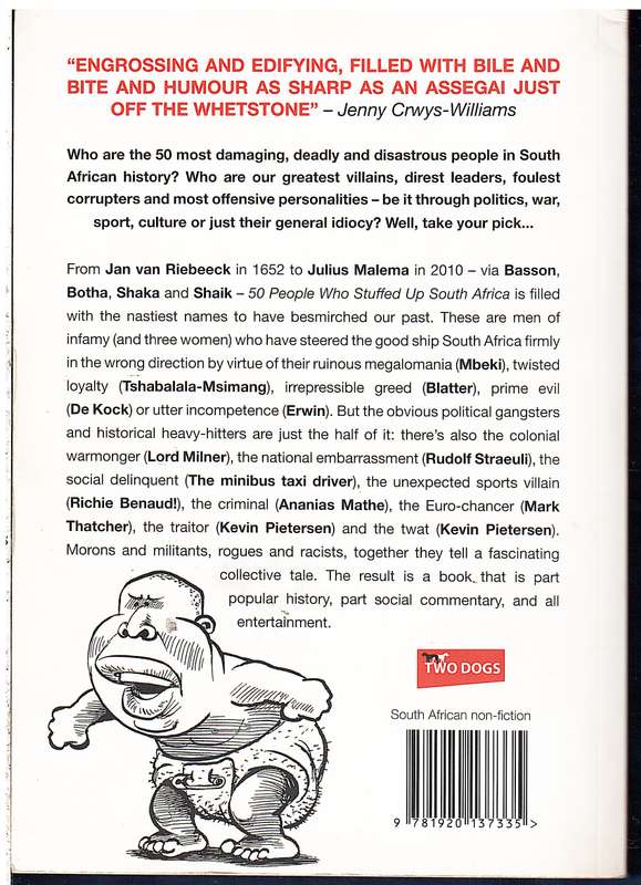 50 People Who Stuffed Up South Africa - Alexander Parker (Cartoons by Zapiro)
