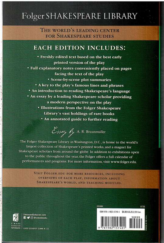 Henry IV Part 2 - William Shakespeare [Folger Shakespeare Library]