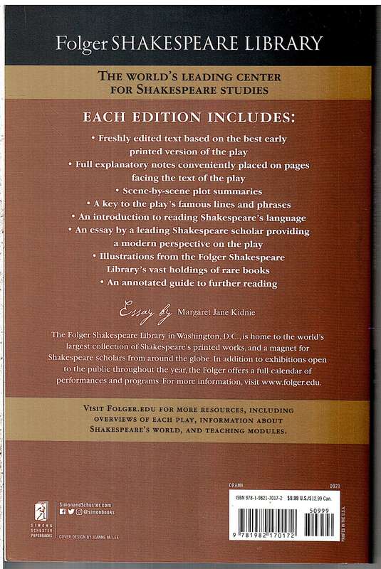 Pericles - William Shakespeare [Folger Shakespeare Library]
