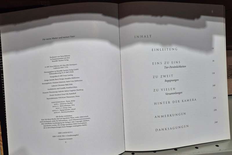Auge in Auge - Frans Lanting [GERMAN TEXT]