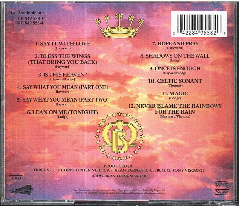 The Moody Blues - Keys of the Kingdom CD