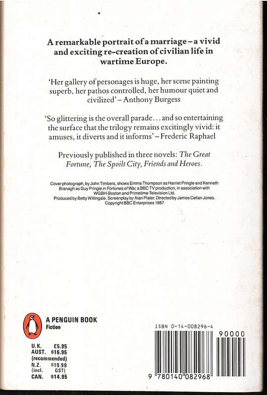 The Balkan Trilogy: "Great Fortune", "Spoilt City" and "Friends and Heroes" - Olivia Manning