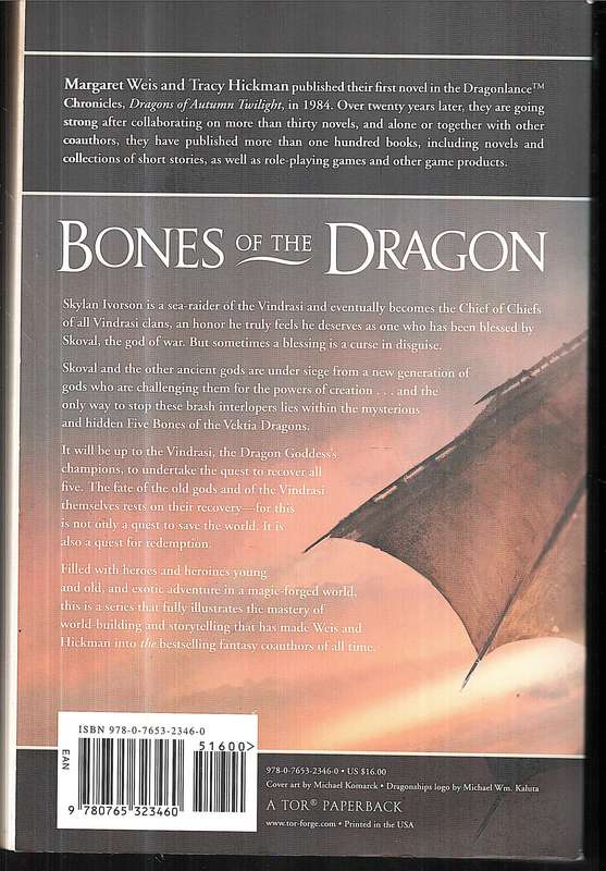 The Dragonships of Vindras 01: Bones of the Dragon - Margaret Weis & Tracy Hickman