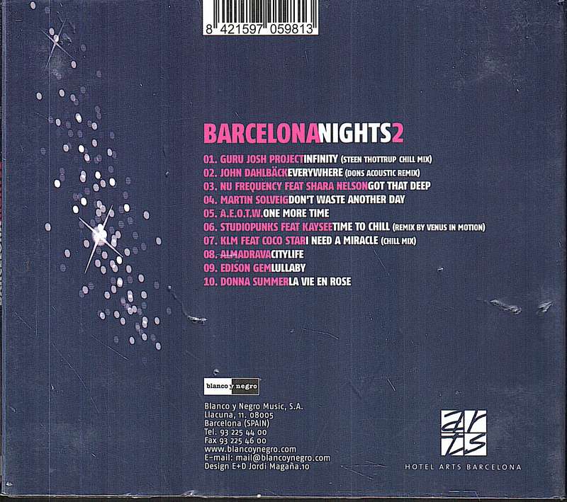Various - Barcelona Nights 2 CD
