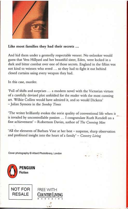 A Dark-Adapted Eye - Barbara Vine