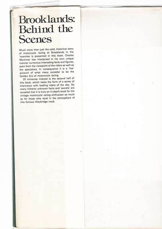 Brooklands: Behind the Scenes - Charles Mortimer