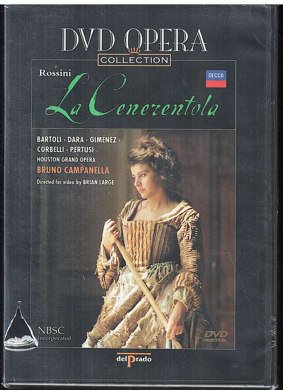 Rossini: La Cenerentola - Cecilia Bartoli, Enzo Dara, Houston Grand Opera, Bruno Campanella DVD
