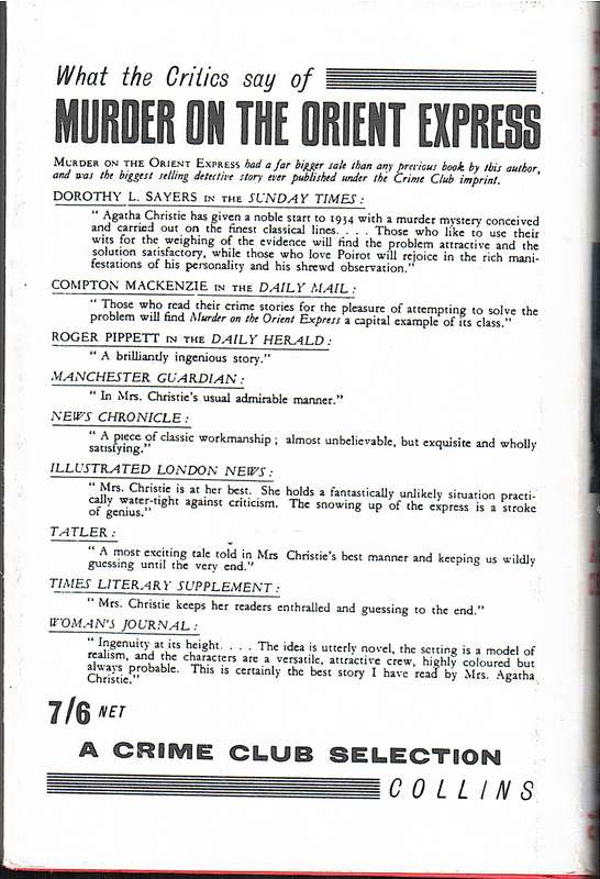 Why Didn't They Ask Evans? - Agatha Christie