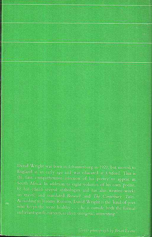 Selected Poems - David Wright