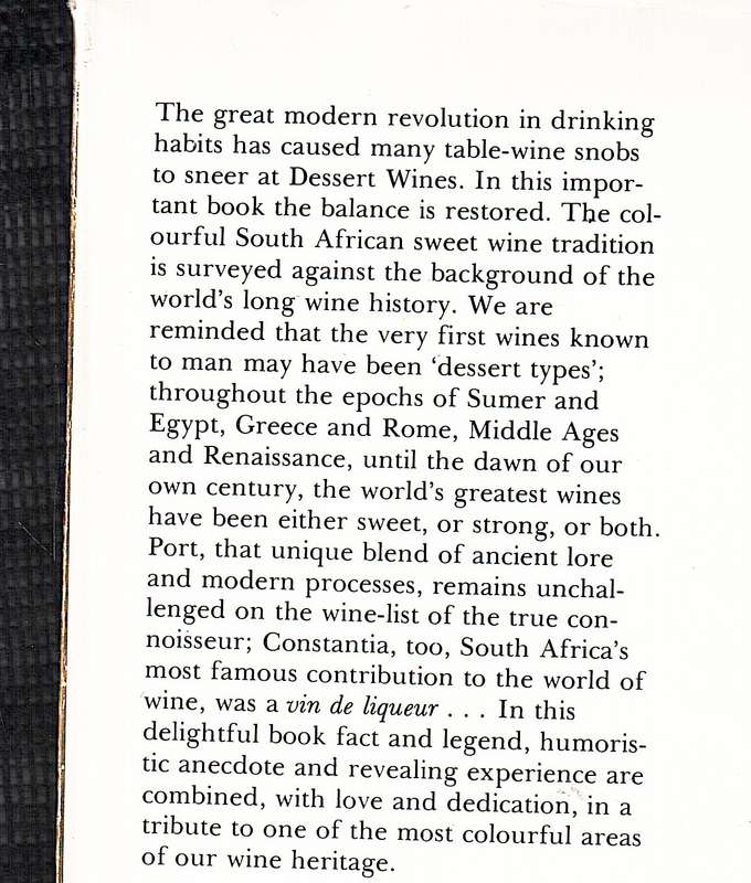 Dessert Wine in South Africa - Andre P Brink