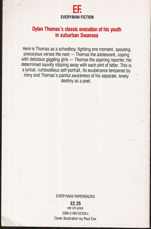 Portrait of the Artist as a Young Dog - Dylan Thomas [Short Stories]