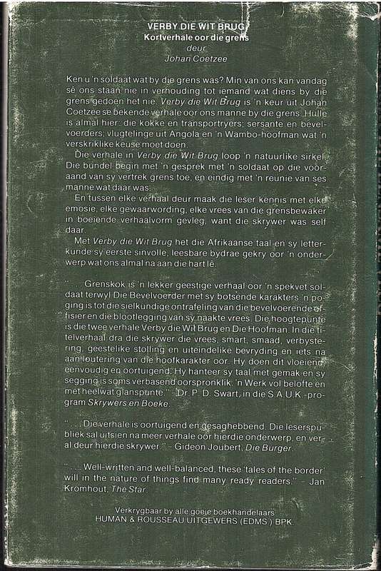 Die Eensame Vlug - Johan Coetzee