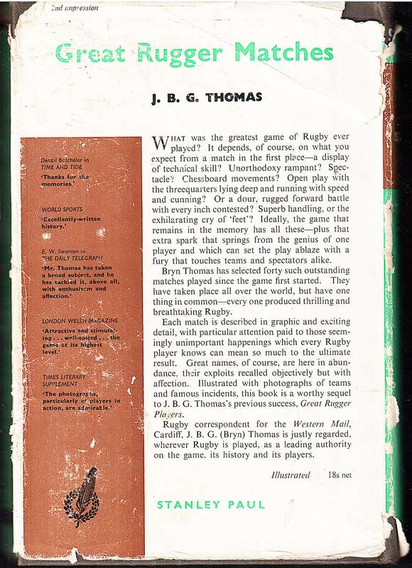 Springbok Glory - JBG Thomas