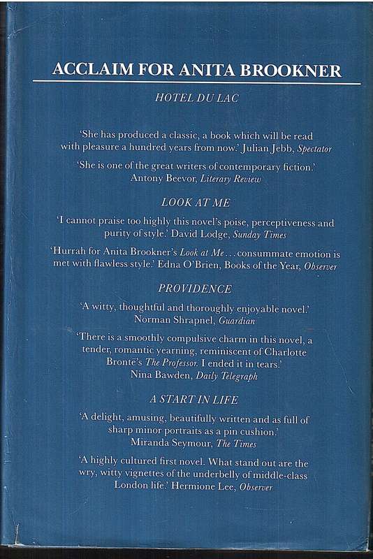 Hotel du Lac - Anita Brookner [WINNER 1984 BOOKER MCCONNELL PRIZE]