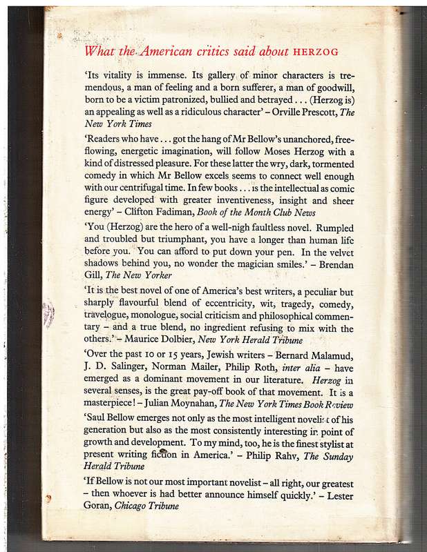 Herzog - Saul Bellow