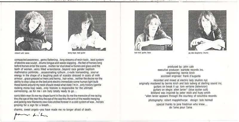 Patti Smith - Horses CD [BRAZILIAN RELEASE]