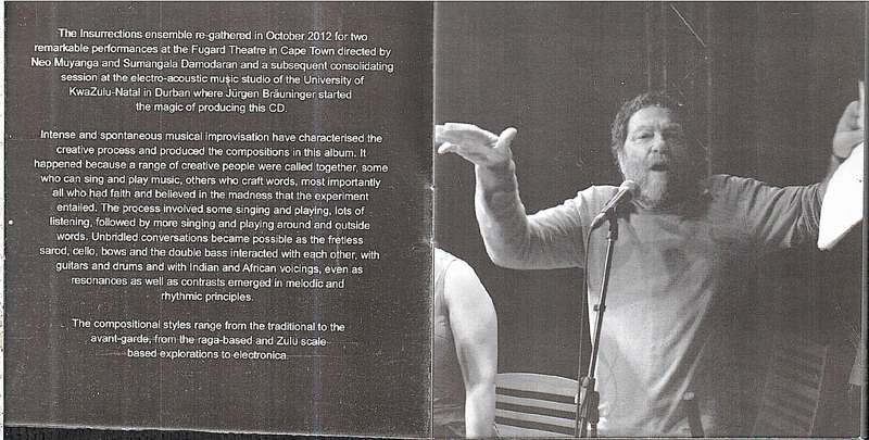 Various - Insurrections: A Musical Dialogue Between Indian and South African Artists CD Digipak