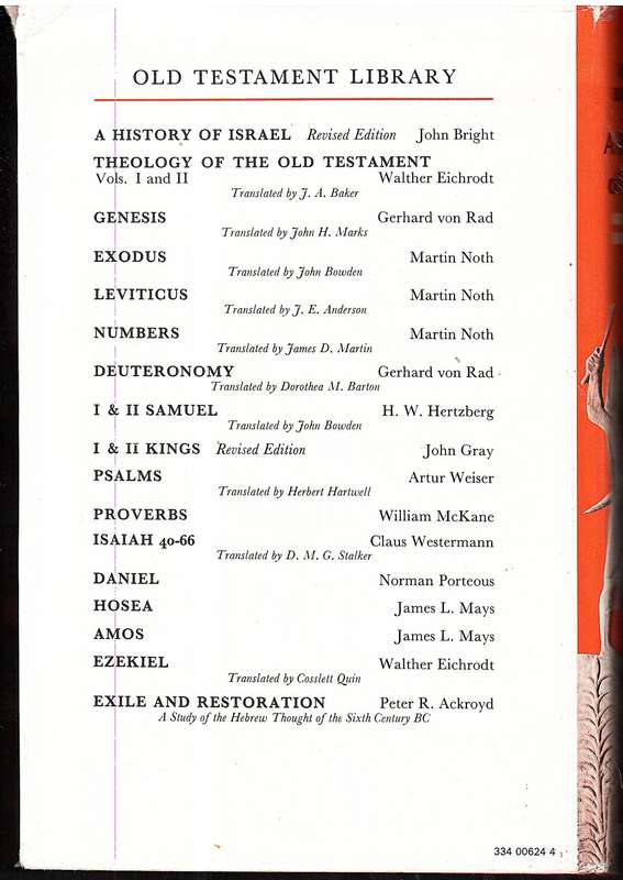 A History of Israel - John Bright