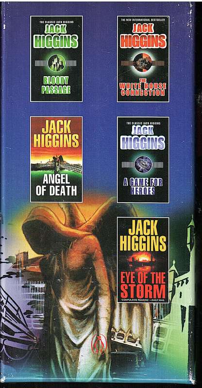 THE CLASSIC JACK HIGGINS COLLECTION OF 5 BOOKS BOX SET