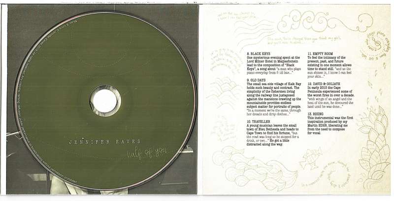 Jennifer Eaves - Half of You CD