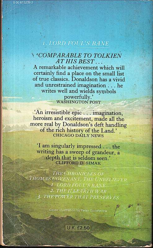 The First Chronicles of Thomas Covenant 01: Lord Foul's Bane - Stephen Donaldson