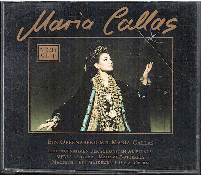Maria Callas - Ein Opernabend Mit Maria Callas (The Collection 1/2/3) CD