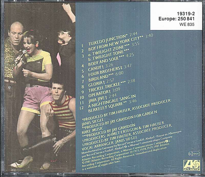 The Manhattan Transfer - The Best of The Manhattan Transfer CD