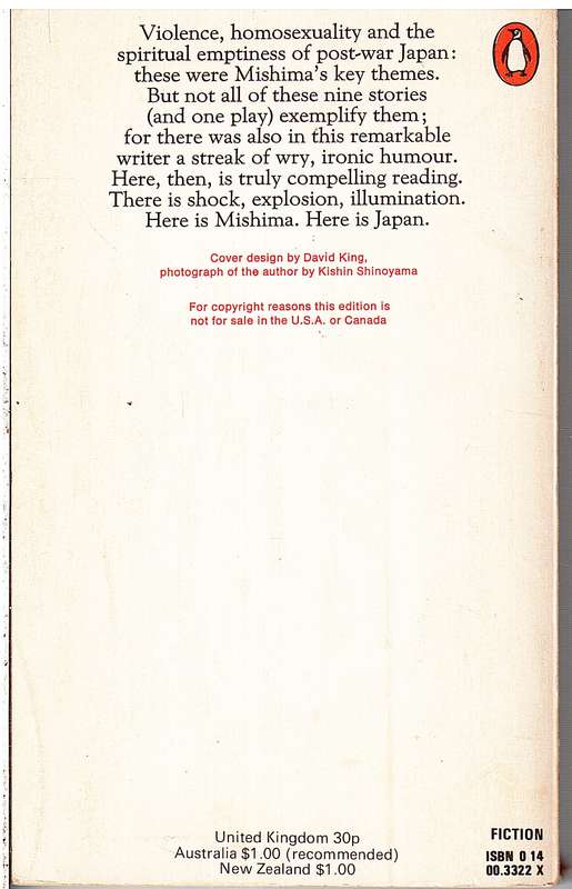 Death in Midsummer and Other Stories - Yukio Mishima