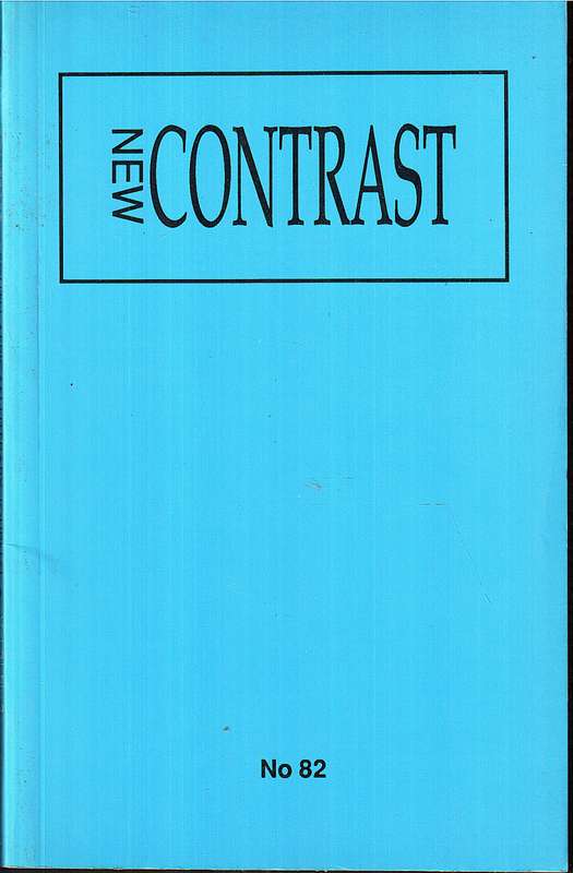 New Contrast No 82 (South African Literary Journal Vol 21 No 2)