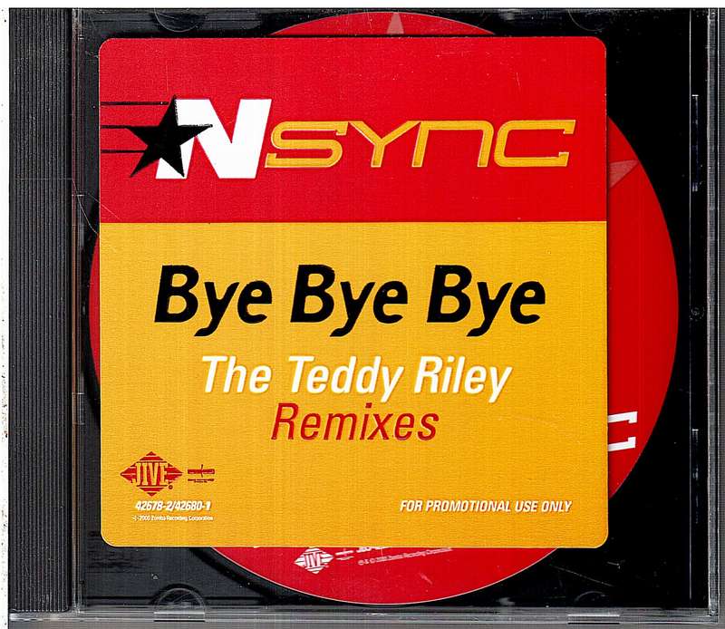 NSYNC  Bye Bye Bye (The Teddy Riley Remixes) CD Single [PROMO] [US IMPORT]