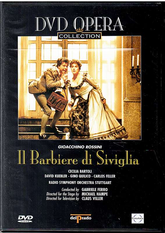 Rossini: Il Barbiere Di Siviglia - Cecilia Bartoli, David Kuebler, RSO Stuttgart, Gabriele Ferro DVD