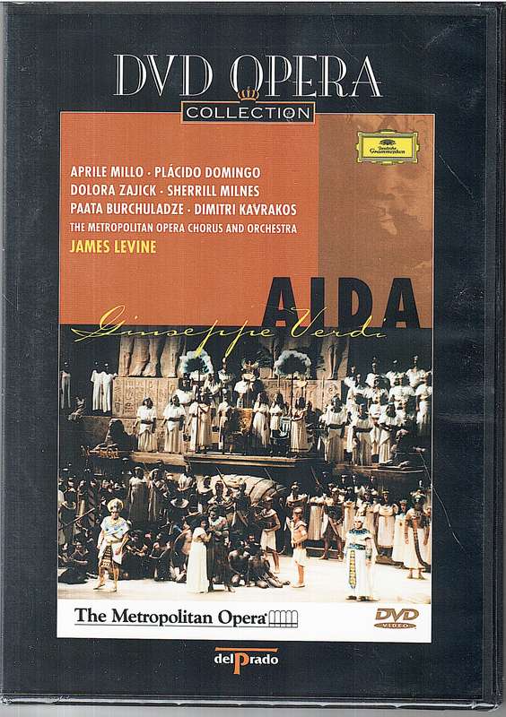 Verdi: Aida - Aprile Millo, Placido Domingo, Dolora Zajick, Metropolitan Opera, James Levine DVD