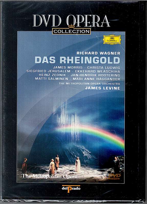 Wagner: Das Rheingold - James Morris, Christa Ludwig, Metroploitan Opera, James Levine DVD