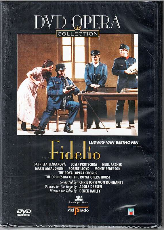 Beethoven: Fidelio - Gabriela Benackova, Josef Protschka, Royal Opera, Christoph von Dohnanyi DVD