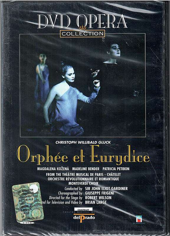 Gluck: Orphee et Eurydice - Magdalena Kozena, Madeline Bender, Monteverdi Choir, John Eliot GardiDVD