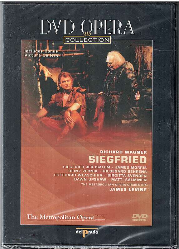 Wagner: Siegfried - Siegfried Jerusalem, James Morris, Metropolitan Opera, James Levine Pt1 DVD