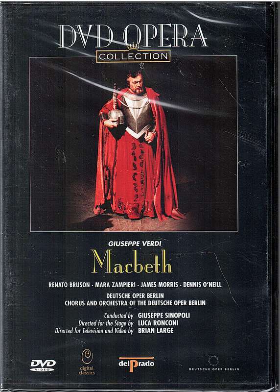 Verdi: Macbeth - Renato Bruson, Mara Zampieri, Deutsche Oper Berlin, Giuseppe Sinopoli DVD