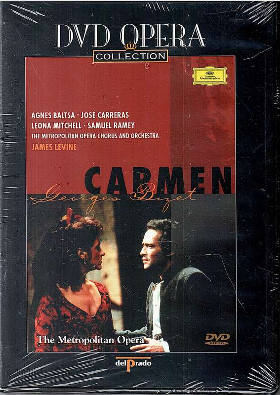 Bizet: Carmen -  Agnes Baltsa, José Carreras, Metropolitan Opera, James Levine DVD
