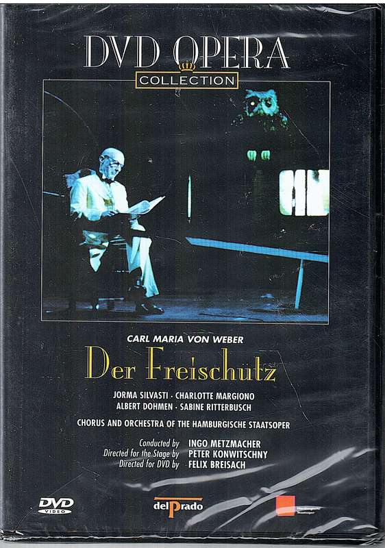 Weber: Der Freischutz - Jorma Silvasti, Charlotte Margiono, Hamburg State Opera, Ingo Metzmacher DVD