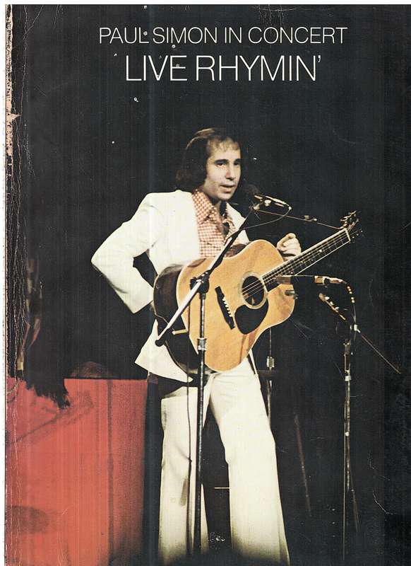 Paul Simon in Concert: Live Rhymin' Songbook Piano | Vocal | Guitar