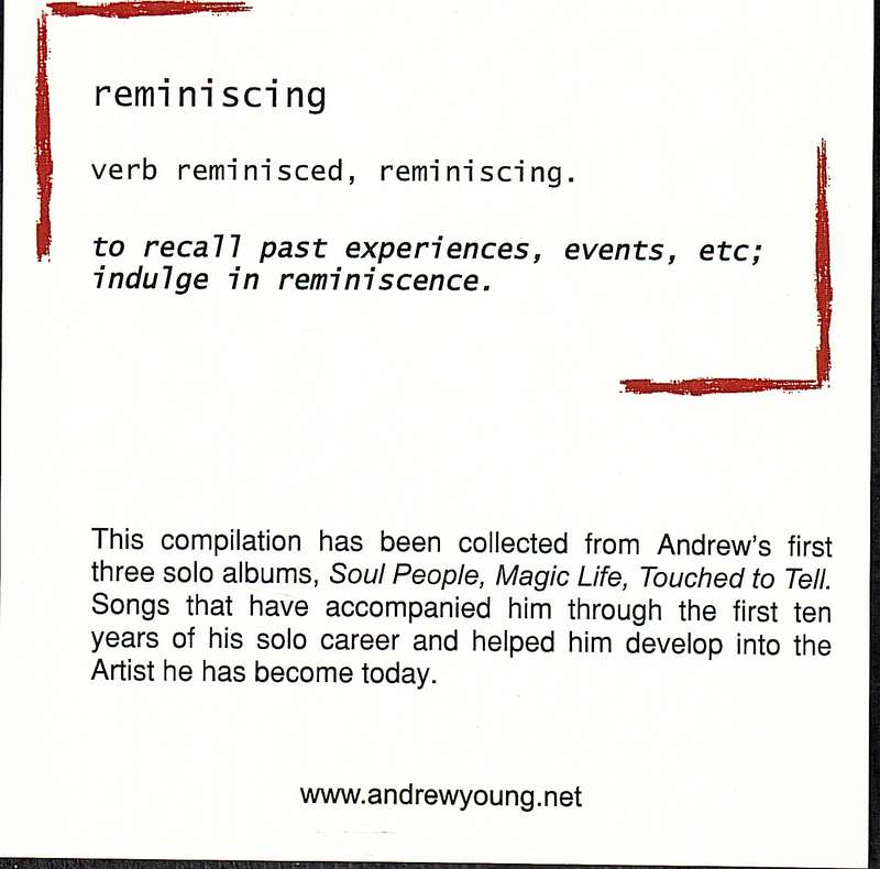 Andrew Young - Reminiscing CD