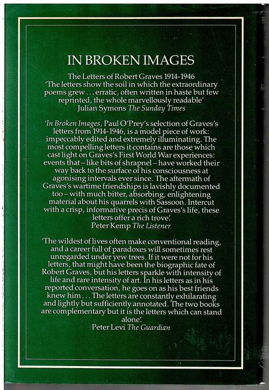 Between Moon and Moon: Selected Letters of Robert Graves 1946-1972 - Paul O'Prey (Ed)