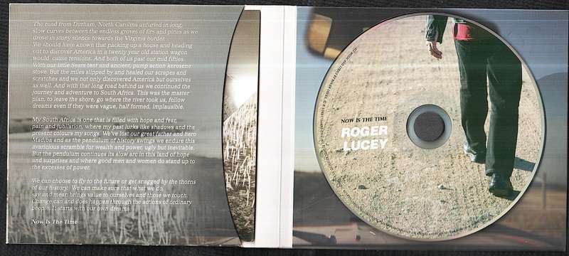 Roger Lucey - Now is the Time CD