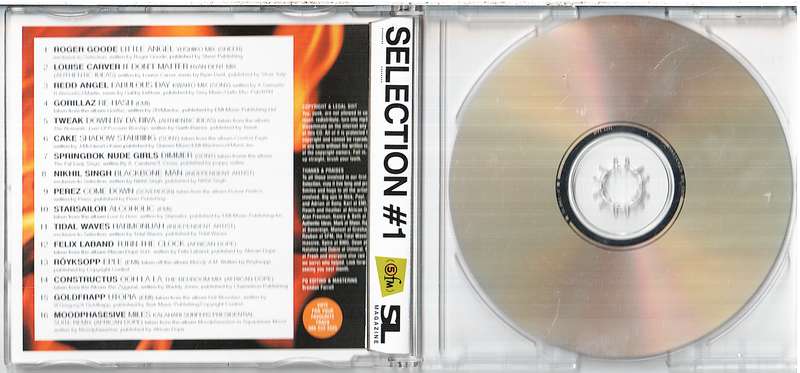 Selection #1: SL Magazine May 2002 cover mount CD