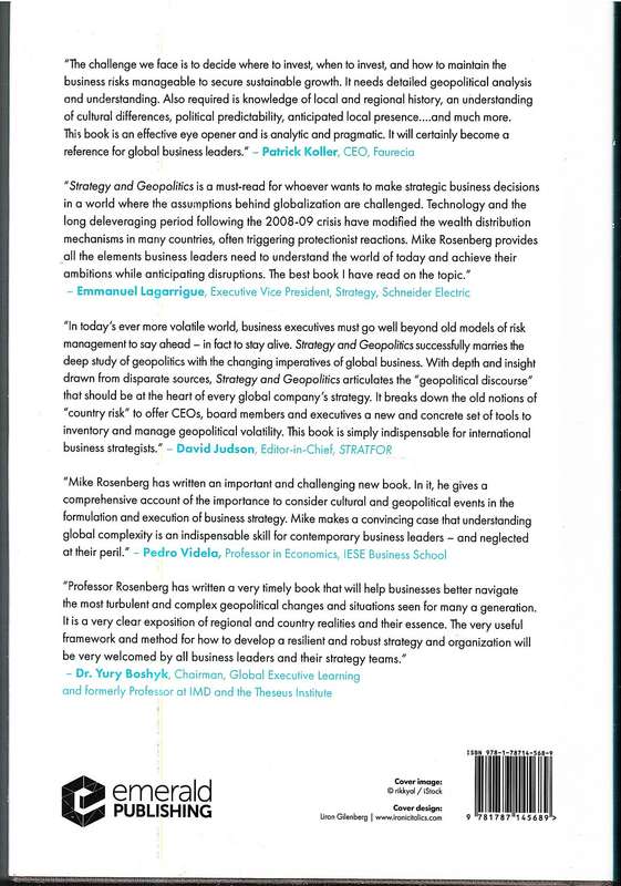 Strategy and Geopolitics: Understanding Global Complexity in a Turbulent World - Mike Rosenberg