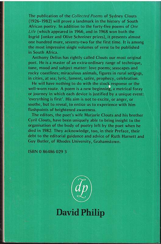 Collected Poems - Sydney Clouts