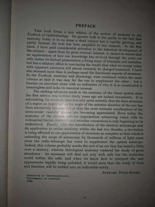 System of Opthalmology Volume II: The Anatomy of the Visual System - Sir Stewart Duke-Elder