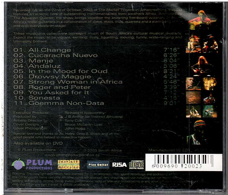 Various - The World in a Guitar CD (Recorded Live at the Market Theatre)