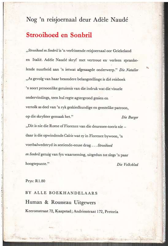 Tousandale Aan My Voete - Adele Naude